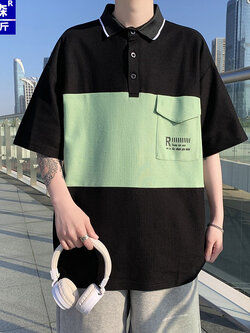 เสื้อยืดผู้ชายอ้วน S-5XL(อกเสื้อ39-51นิ้ว)