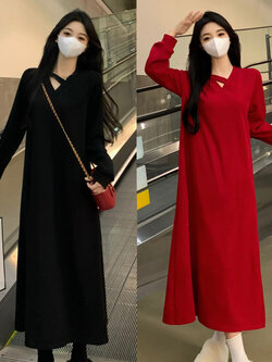 เดรสสาวอวบ มีไซส์ L-4XLอกเสื้อ 38-47 นิ้ว ใส่ได้ทั้งสาวหุ่นดีน่ารักจนถึงสาวอวบพลัสไซส์ จัดส่งฟรี! ทักแชทสั่งซื้อ