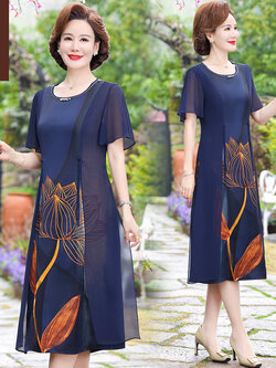 เสื้อผ้าคุณแม่วัย 60 เสื้อคนแก่ผู้หญิงวัย60