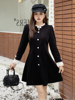 เดรสสาวอวบ มีไซส์ L-4XLอกเสื้อ 38-47 นิ้ว ใส่ได้ทั้งสาวหุ่นดีน่ารักจนถึงสาวอวบพลัสไซส์ จัดส่งฟรี! ทักแชทสั่งซื้อ