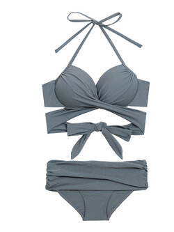 ชุดว่ายน้ำผู้หญิง ชุดว่ายน้ำน่ารัก Bikini ชุดไปทะเล