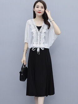 เดรสคนอ้วน ชุดเดรสคนอ้วน