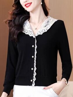 เสื้อสีดำสุภาพ เรียบหรู ดูดี เหมาะกับทุกโอกาส | เสื้อผู้หญิงสุภาพ