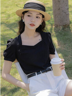 เสื้อผ้าวัยรุ่นเกาหลี เสื้อยืดวัยรุ่นผู้หญิง มีขนาด S M L XL