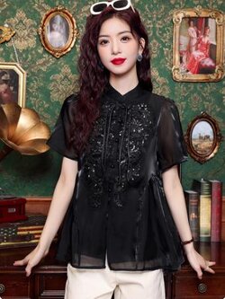 เสื้อสีดำสุภาพ เรียบหรู ดูดี เหมาะกับทุกโอกาส | เสื้อผู้หญิงสุภาพ