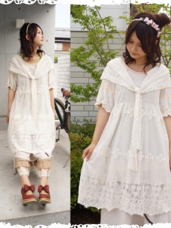 เสื้อญี่ปุ่น แนวพาสเทล สไตล์SEN MORI