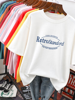 เสื้อยืดคอตตอน สกรีนลายน่ารัก มีหลากหลายสี ส่งฟรีทั่วไทย BY JIMIAO