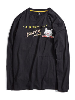 เสื้อยืดผู้ชายอ้วน S-5XL(อกเสื้อ39-51นิ้ว)