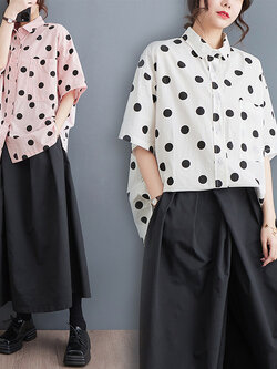 เสื้อลินินไซส์ใหญ่ เสื้อผ้าไซส์ใหญ่ เสื้อผ้าสาวอวบสวยๆ พลัสไซส์ ไซต์อก 38-48 นิ้ว