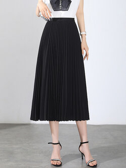 กระโปรงยาว กระโปรงยาวทรงเอ กระโปรงทำงาน