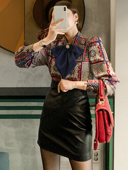 กระโปรงสีดำ SHACOS