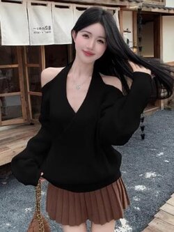 เดรสสีดำสุภาพ