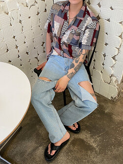 เสื้อT-shirt เสื้อผู้ชายเกาหลี เสื้อเกาหลี MCYC