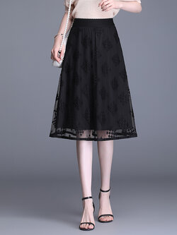 กระโปรงยาว กระโปรงยาวทรงเอ กระโปรงทำงาน