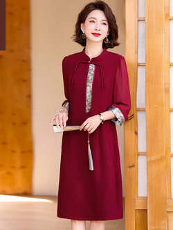 เสื้อผ้าคุณแม่วัย 60 เสื้อคนแก่ผู้หญิงวัย60