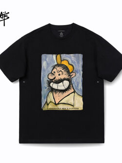 เสื้อยืดผู้ชายอ้วน S-6XL น้ำหนักผู้สวม 50-135 กิโลกรัม