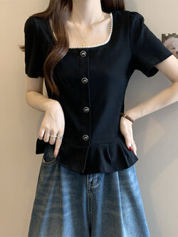 เสื้อสีดำสุภาพ เรียบหรู ดูดี เหมาะกับทุกโอกาส | เสื้อผู้หญิงสุภาพ