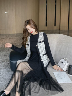 เดรส คนอ้วน เสื้อผ้าสาวอวบ