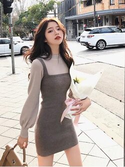 ชุดเดรสสวยๆ ชุดเดรสน่ารักๆ สไตล์เกาหลี By Meiyi women's clothing