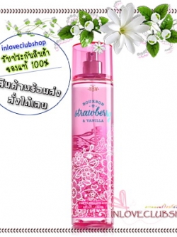 Bath & Body Works / Fragrance Mist 236 ml. (Bourbon Strawberry & Vanilla) *Limited Edition