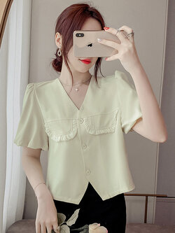 เสื้อเชิ้ตแขนยาววัยรุ่น ลายสวยๆ แบรนด์ YIL AN