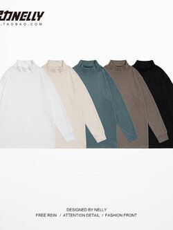 เสื้อยืดคอกลม ผู้ชาย เสื้อยืดผู้ชายเกาหลี เสื้อยืดเกาหลี แบรนด์ NELLY