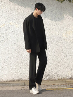 สูท Blazers ผู้ชาย เสื้อคลุมสไตล์สูท สำหรับผู้ชาย