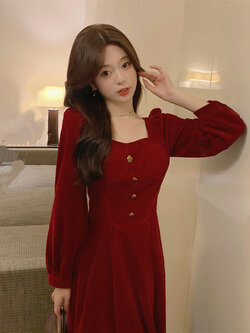 เดรสสาวอวบ มีไซส์ L-4XLอกเสื้อ 38-47 นิ้ว ใส่ได้ทั้งสาวหุ่นดีน่ารักจนถึงสาวอวบพลัสไซส์ จัดส่งฟรี! ทักแชทสั่งซื้อ