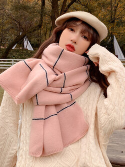 ซื้อ ผ้าพันคอ ผ้าคลุมไหล่ ผ้าพันคอแฟชั่่น ผ้าแคชเมียร์ ผ้าพันกระเป๋า ส่งฟรี! DUOLZ