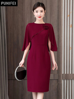 เดรสวัยผู้ใหญ่40-60ปี เดรสคุณแม่ ชุดเดรสทำงานวัยผู้ใหญ่ แบรนด์ MAMA DRESS