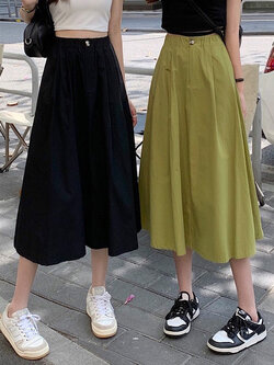 กระโปรงยาว กระโปรงยาวทรงเอ กระโปรงทำงาน