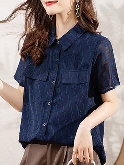 เสื้อชีฟอง เสื้อแฟชั่นสุภาพสตรีวัยผู้ใหญ่ มีไซต์ อก34นิ้ว-43นิ้ว