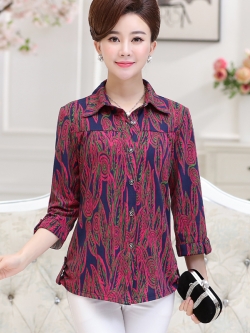 เสื้อคุณแม่สูงวัย เสื้อผ้าผู้ใหญ่ สวยๆ ชุดคุณนาย ผู้หญิงอายุ40-60 วัยกลางคน ขายเสื้อผ้าแฟชั่น เสื้อผ้าคนอวบอ้วน