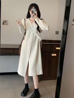 เดรสสาวอวบ มีไซส์ L-4XLอกเสื้อ 38-47 นิ้ว ใส่ได้ทั้งสาวหุ่นดีน่ารักจนถึงสาวอวบพลัสไซส์ จัดส่งฟรี! ทักแชทสั่งซื้อ