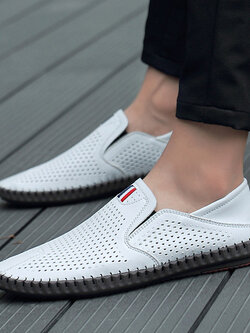 รองเท้าหนังผู้ชาย มีไซส์39-44 รองเท้าโลฟเฟอร์ชาย Slip-On Shoes