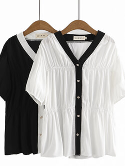 เสื้อผ้าคนอ้วน เสื้อผ้าสาวอวบ(อกเสื้อ38-50นิ้ว)