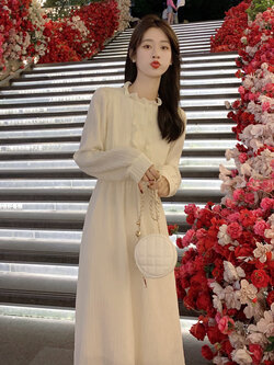 แบบชุดเดรสสวยๆ ชุดเดรสน่ารักๆสไตล์เกาหลี