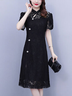 เดรสไซส์ใหญ่ ชุดเดรสสาวพลัสไซส์ เดรสเรียบหรู ไซส์ใหญ่ BY SHUYA