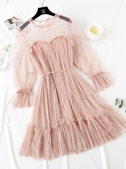 เดรสลายดอกไม้ Fairy House Fairy House