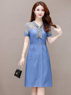 เดรสไซส์ใหญ่ ชุดเดรสสาวพลัสไซส์ เดรสเรียบหรู ไซส์ใหญ่ BY SHUYA