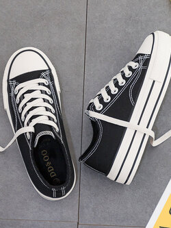 รองเท้าผ้าใบ ผู้หญิง รองเท้าผ้าใบวัยรุ่น แบรนด์ RENBEN