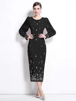 เดรสสีดำสุภาพ เรียบหรู ดูดี เหมาะกับทุกโอกาส | เดรสผู้หญิงแฟชั่นสุภาพ