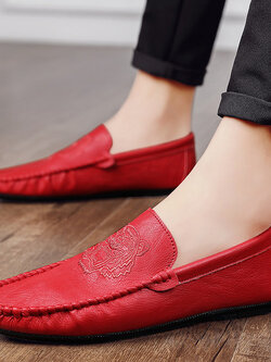 รองเท้าหนังผู้ชาย มีไซส์39-44 รองเท้าโลฟเฟอร์ชาย Slip-On Shoes