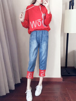 ชุดวอร์ม สูทเกาหลี Jumpsuit ชุดจั้มสูท ชุดเซท 2 ชิ้น ชุดกีฬาผู้หญิง ชุดออกกำลังกาย เสื้อกันหนาว ชุดวอร์มคู่