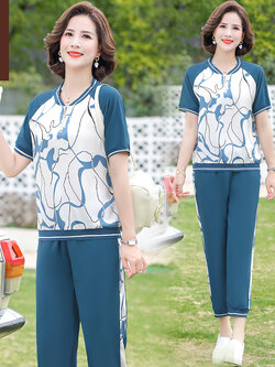 เสื้อผ้าคุณแม่วัย 60 เสื้อคนแก่ผู้หญิงวัย60