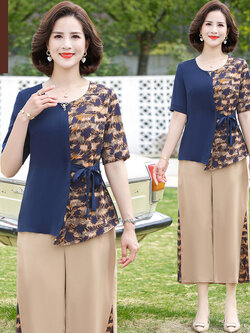 เสื้อผ้าคุณแม่วัย 60 เสื้อคนแก่ผู้หญิงวัย60