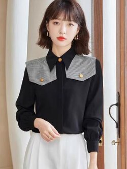 เสื้อสีดำสุภาพ เรียบหรู ดูดี เหมาะกับทุกโอกาส | เสื้อผู้หญิงสุภาพ