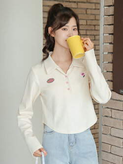 เสื้อผ้าวัยรุ่นเกาหลี เสื้อยืดวัยรุ่นผู้หญิง มีขนาด S M L XL