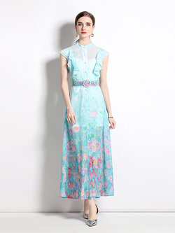 ชุดเดรสยาวสวยๆ ชุดเดรสยาวใส่สบาย ใส่ทำงาน