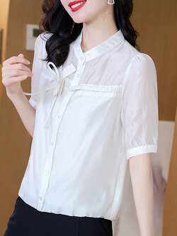 เสื้อชีฟอง เสื้อแฟชั่นสุภาพสตรีวัยผู้ใหญ่ มีไซต์ อก34นิ้ว-43นิ้ว